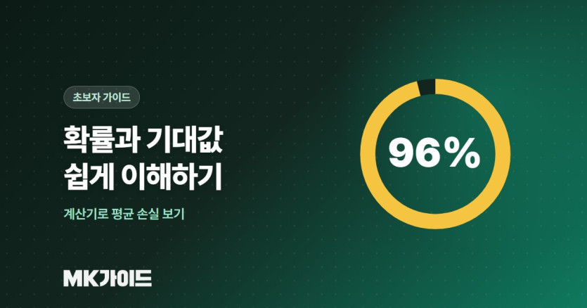 확률과 기대값 쉽게 이해하기